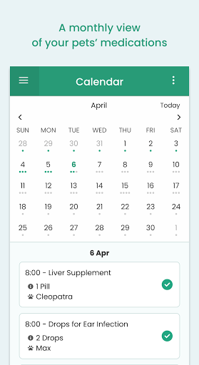 Notepet: Cuidado y medicación de mascotas