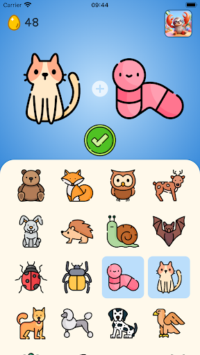 Fusión de criaturas: fusión de animales