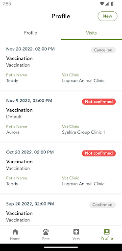 Cuidado de mascotas de DaySmart Vet