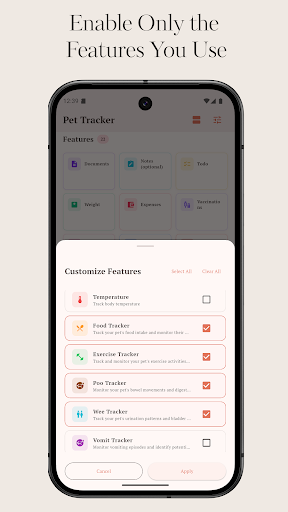 Rastreador de cuidado de mascotas para perros y gatos
