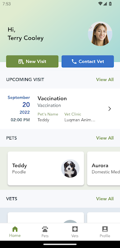 Cuidado de mascotas de DaySmart Vet